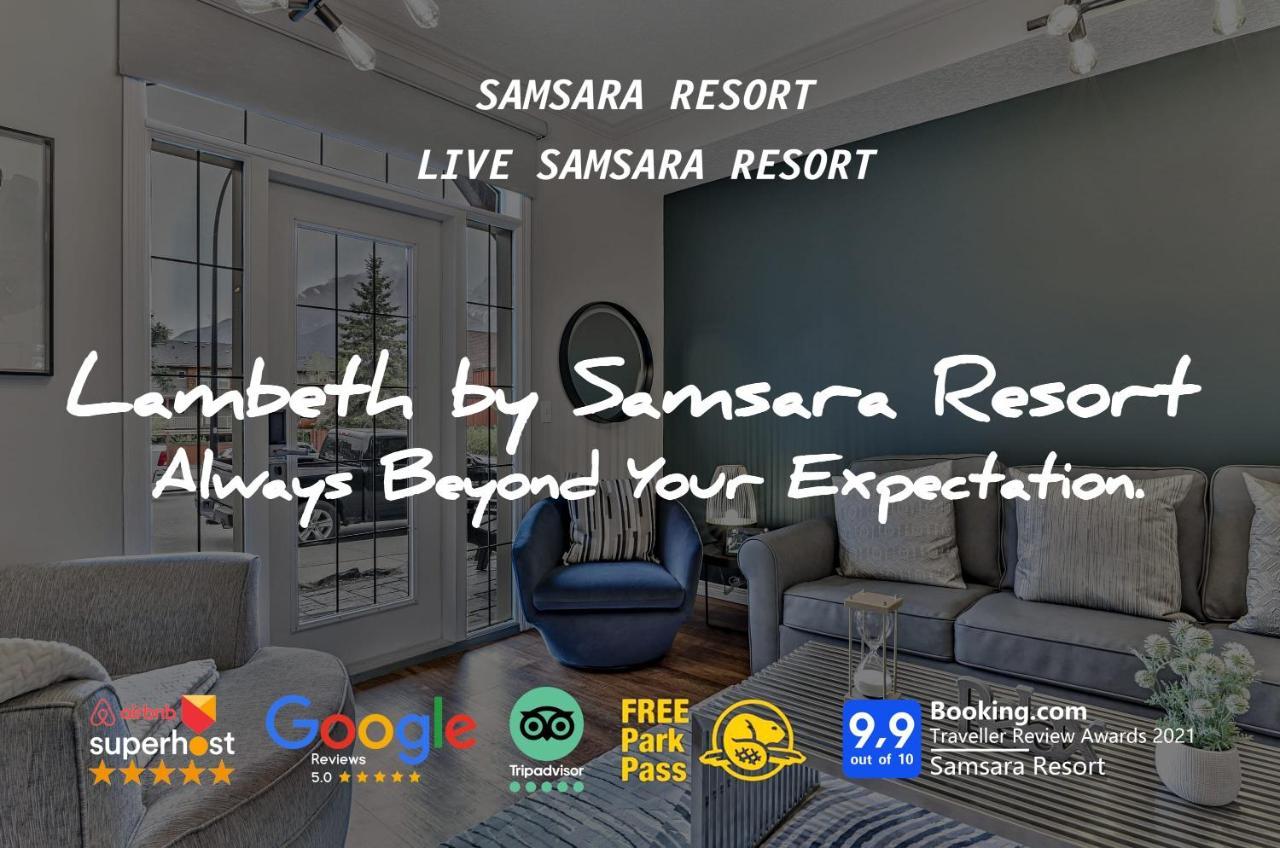 The Lambeth By Samsara Resort Private Entry Panorama Top View 2Br And 2Bth キャンモア エクステリア 写真