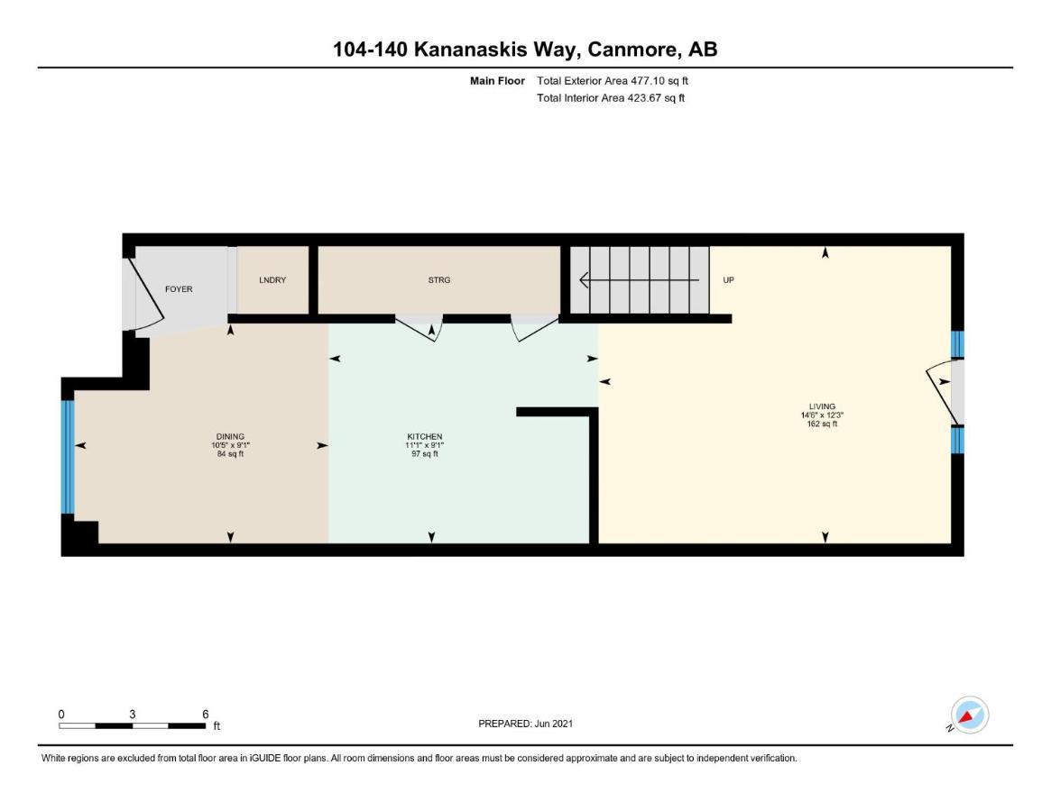 The Lambeth By Samsara Resort Private Entry Panorama Top View 2Br And 2Bth キャンモア エクステリア 写真
