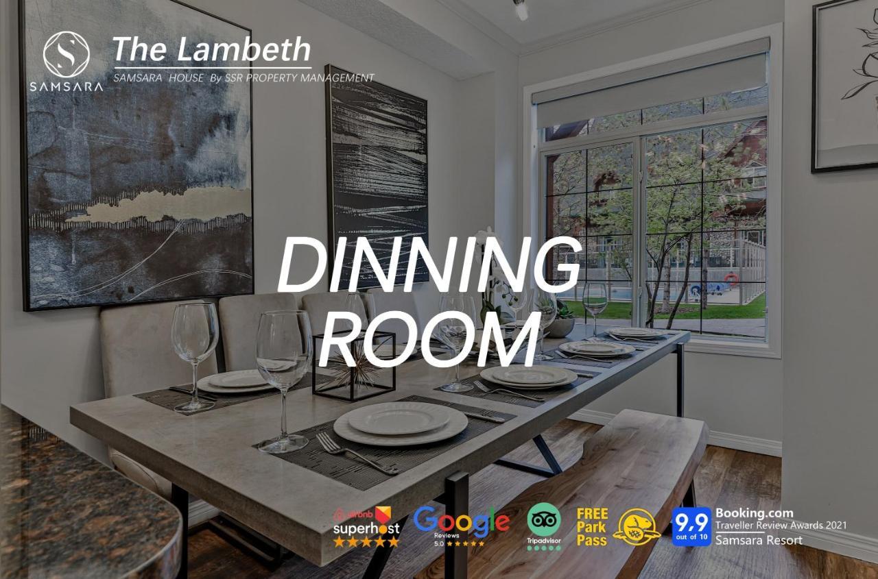 The Lambeth By Samsara Resort Private Entry Panorama Top View 2Br And 2Bth キャンモア エクステリア 写真