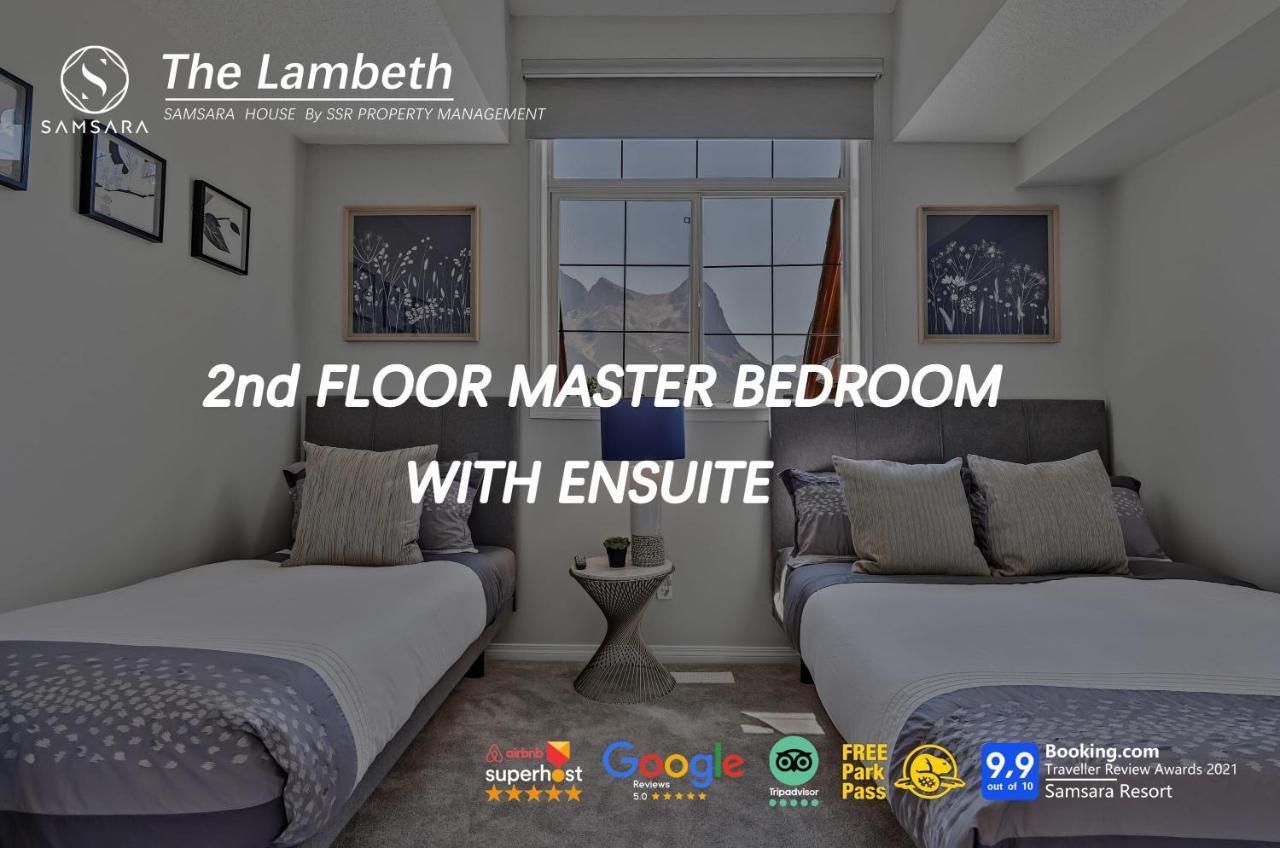 The Lambeth By Samsara Resort Private Entry Panorama Top View 2Br And 2Bth キャンモア エクステリア 写真
